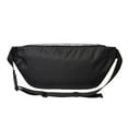 thumbnail image 2 of Naloa GlitterSilver Print Running Belts for Men Women,Running Fanny Pack with 2-Zipper Pockets,Waterproof Waist Pack for Travel Hiking Running Outdoor Sports, 2 of 8