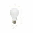 thumbnail image 4 of SYLVANIA LED Light Bulb, A19, 8.5W, Medium Base, 5000K, Daylight, 4 Pack, 4 of 7