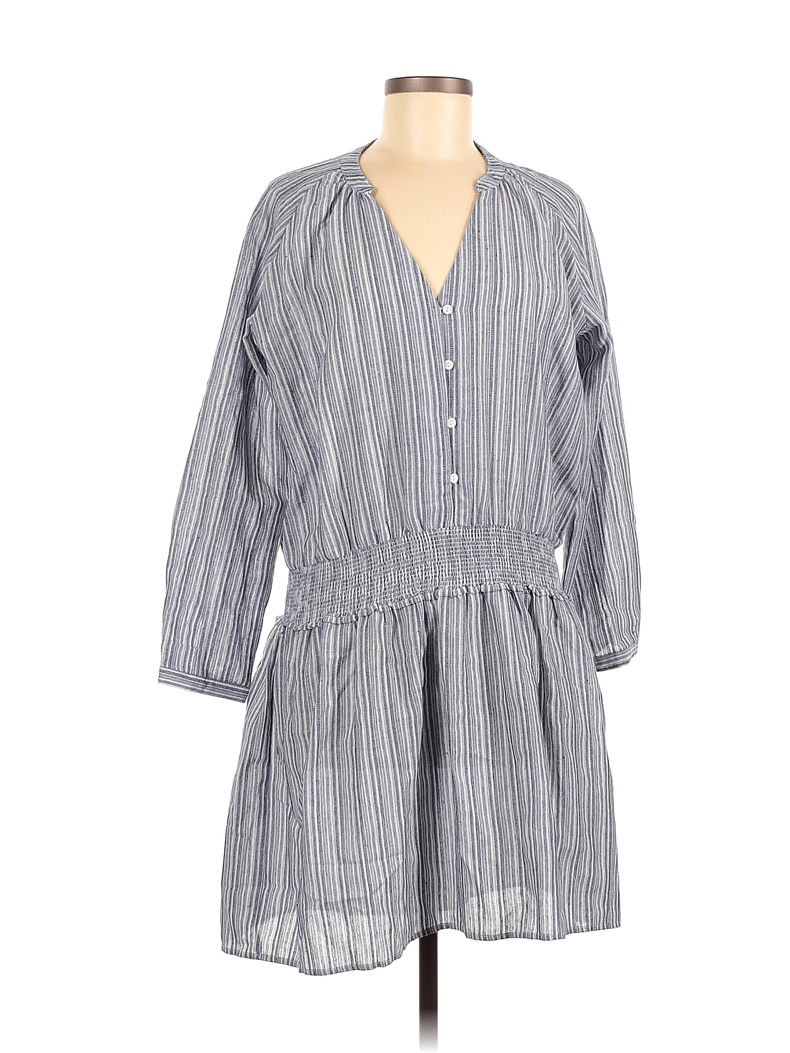 Pre-Owned Cotton Bleu Women's Size M Casual Dress - Walmart.com