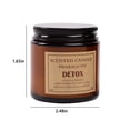 thumbnail image 3 of Natural Soy Aromatherapy Candles for Home - Long-Lasting Scented Jar Candles with Lemon & Orange, Holiday Gift for Women & Men, 3 of 7