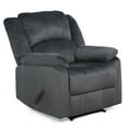 thumbnail image 5 of Relax-A-Lounger London Microfiber Manual Recliner, Steel Grey, 5 of 9