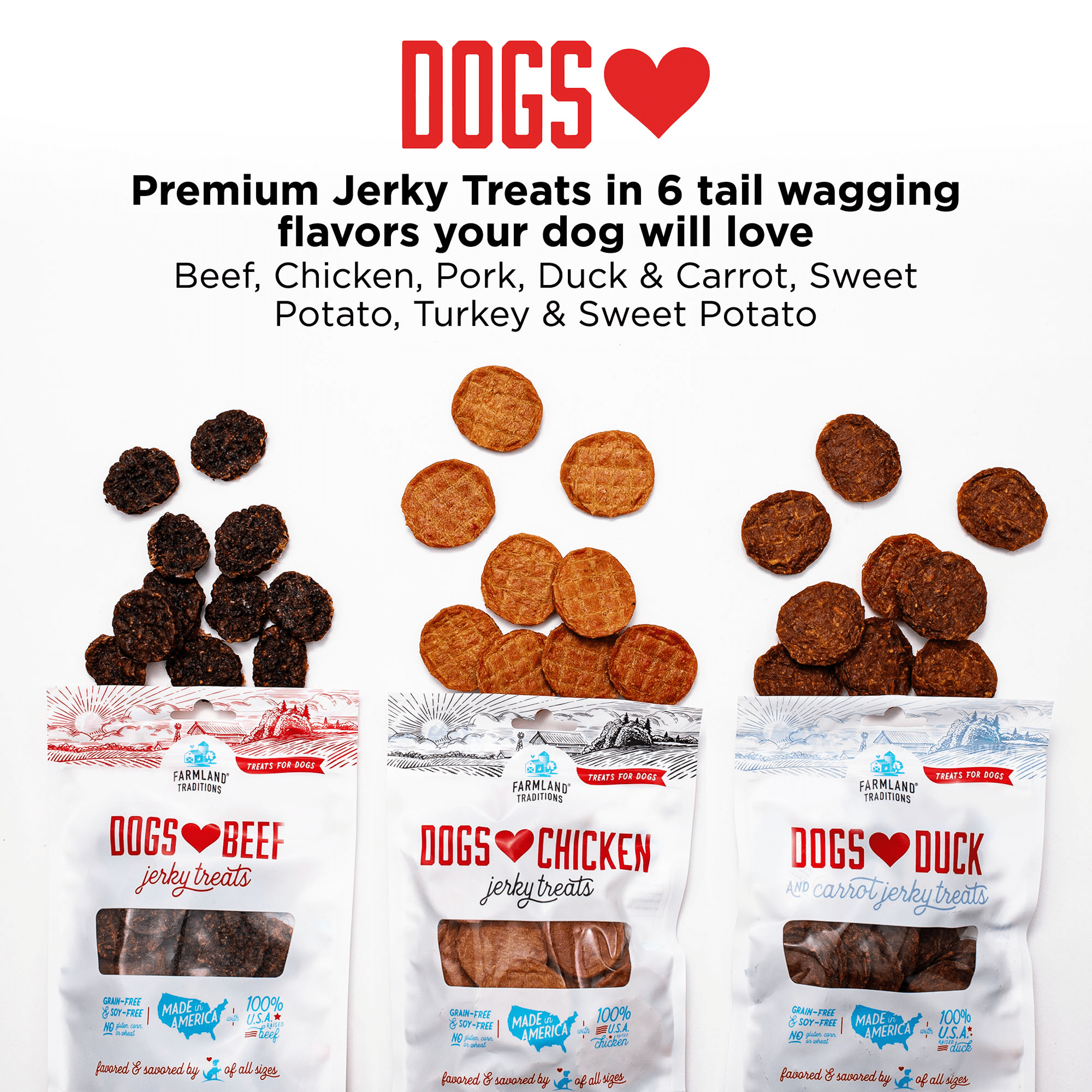 Farmland Traditions Dogs Love 100% Sliced Sweet Potato Jerky (32 oz.)