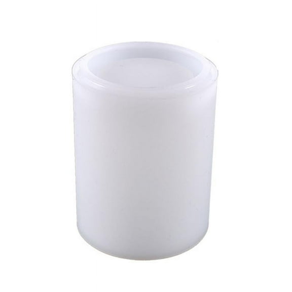 ZPAQI Pen Holder Mould Silicone Mold Resin Epoxy Making Makeup Brushes Pot Cast Crafts