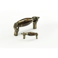 thumbnail image 7 of Schaub And Company 942S Tuscan 3" Center To Center Designer Wine Bottle Bar Solid Brass, 7 of 7
