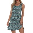 thumbnail image 2 of Vestido BKRIVE talla grande 2025 de verano sin mangas con bolsillos 2XL, 2 of 5