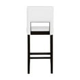 thumbnail image 6 of Home Square 30" Height Wood Bar Stool Set in White (Set of 2), 6 of 7
