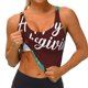 thumbnail image 3 of Balery Happy Thanksgiving Sujetadores deportivos con espalda cruzada para mujer, acolchados, sin costuras, de alto impacto, ideales para yoga, gimnasio, entrenamiento y fitness.-, 3 of 8