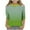 Green, variant on Godom Girls' Short Sleeve Tee Kids Loose Soft Tops Cute Print Summer Blouse for Girls Tee Tops