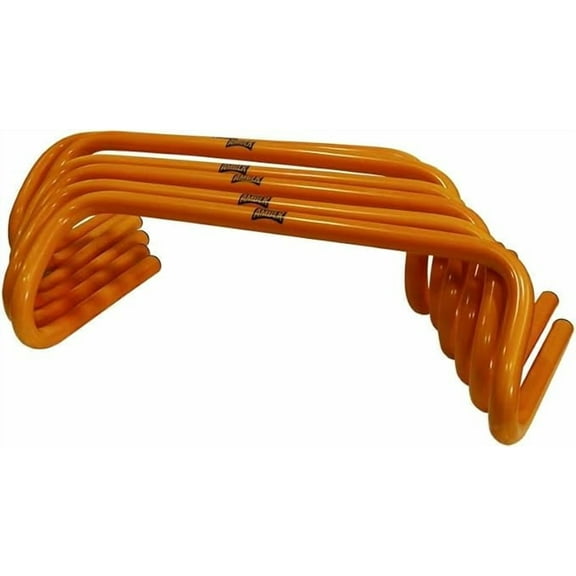 Multi-Sport Speed Training Hurdles Set of 6 Mini Hurdles for Agility & Coordination, Lightweight PVC Construction, Ideal for Football, Soccer, Baseball, Hockey, Track, Tennis, Lacrosse