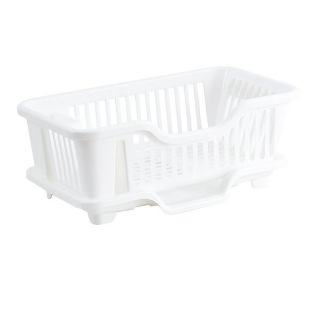 yuksok Dish Drying Rack Utensil Multifunctional Dish Rack and Drainaboard Set for White