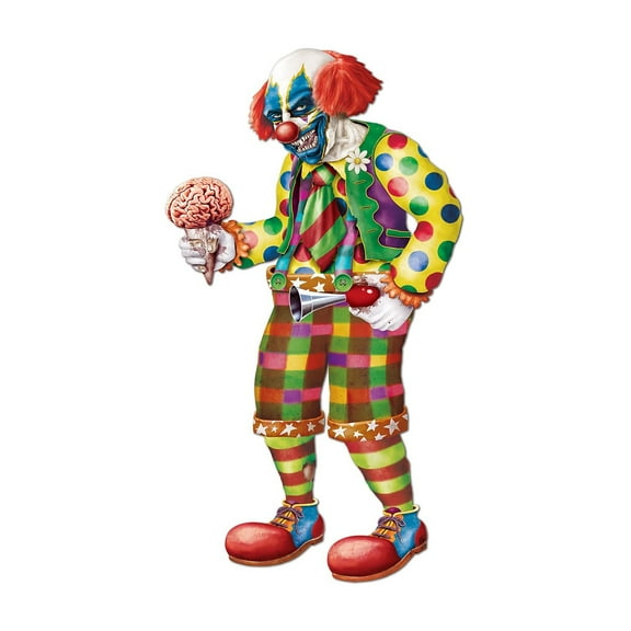 Beistle 5' 6" Jointed Zombie Clown 01454