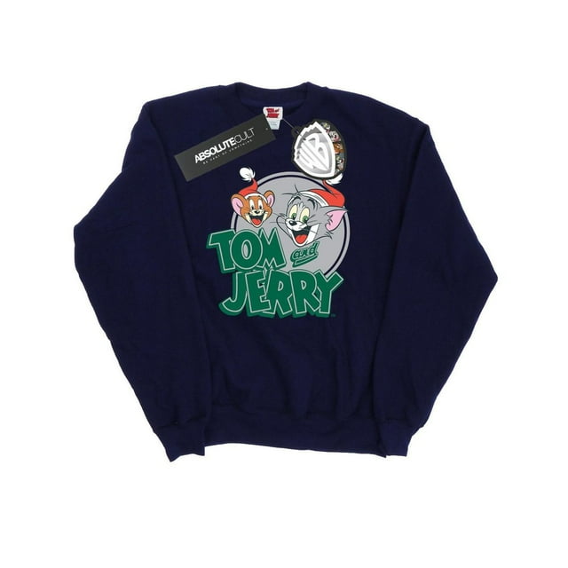 Tom And Jerry Chandail Molletonné de Noël pour Femmes