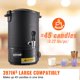 thumbnail image 3 of Crisol de cera VEVOR Electric, 6,5 L, 9 niveles de temperatura, negro, 3 of 9