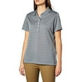 thumbnail image 2 of Callaway Women's Golf Short Sleeve Pique Open Mesh Polo Shirt, Quiet Shade, Medium, 2 of 2