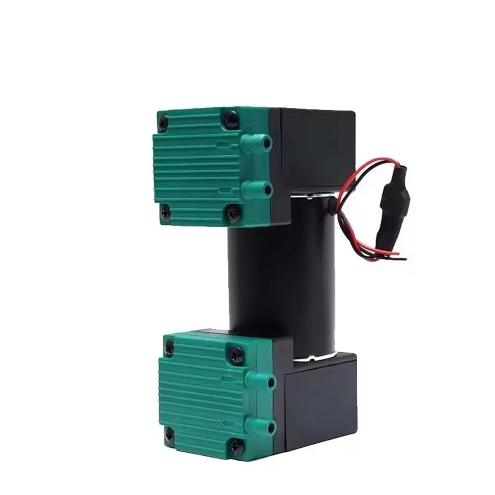 Double Head Pump Mini Vacuum Pump Pumping Electric Plastic Diaphragm Suction Pump Double Head Vacuum Pumps