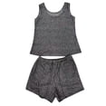 thumbnail image 5 of JIAYUE Women's Two Piece Set Casual Scoop Neck Sleeveless Tank Top And Shorts With Pocket Drawstring Solid Color Comfortable Summer Outfit Sets, 5 of 5