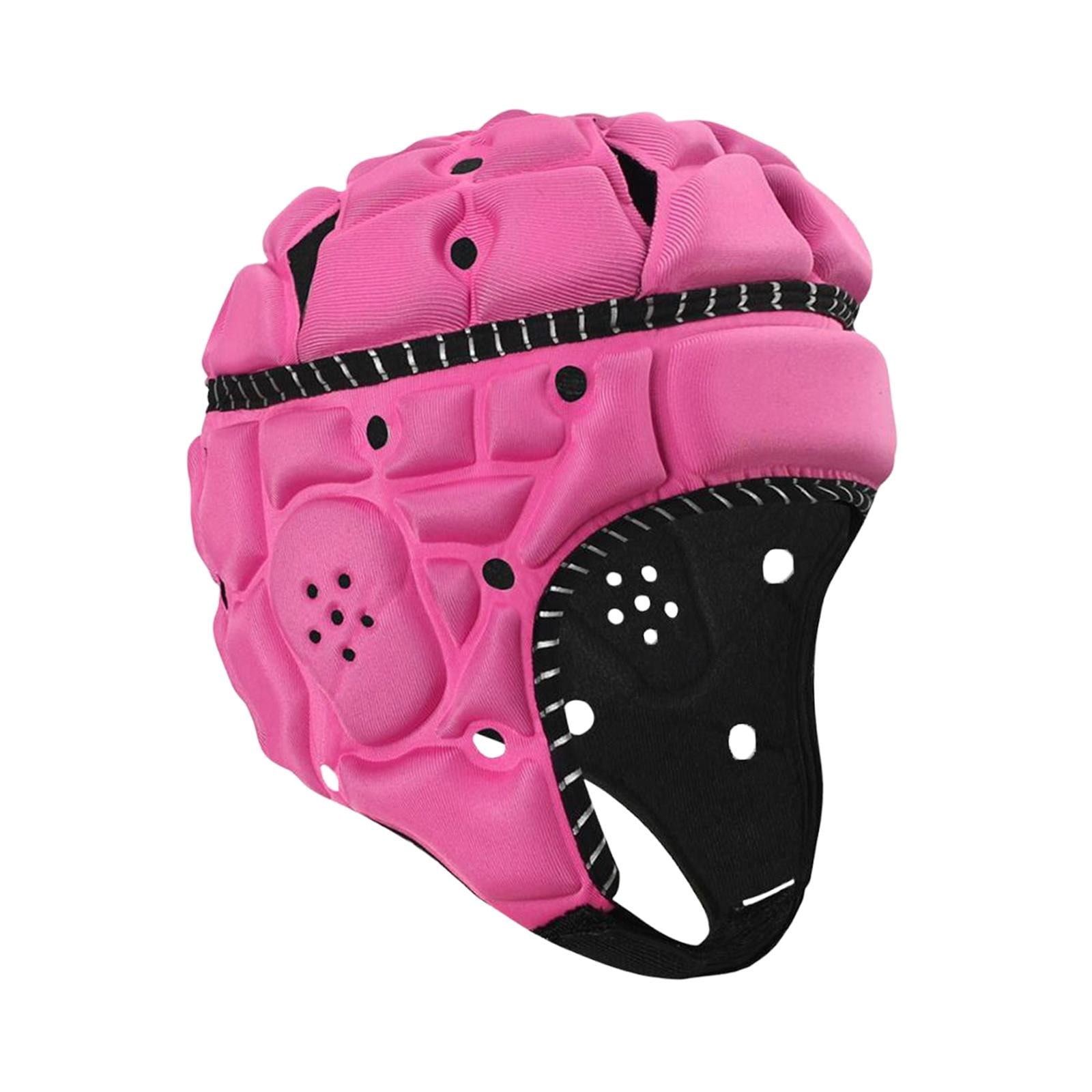 Kids Rugby Helmet Soft Padding Adjustable Polyester Shell for Boys Girls Teen Outdoor Sports