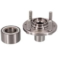 thumbnail image 3 of New Premium Rear Spindle Hub Assembly Compatible with 2000-2010 Hyundai Accent 2006-2011 Kia Rio5 2006-2011 Kia Rio FWD 4-Lug ABS Pre-Assembled 512195 512195 52730-1G100 Direct Fit, 3 of 3