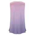 thumbnail image 5 of QUINDOS Womens Tank Tops Plus Size Summer Ribbed Purple Oversized Short Sleeved T-shirt Loose Tank Tops Camisoles for Women, 5 of 5