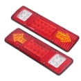 thumbnail image 4 of Luces Traseras Led, Lámpara de Parada Trasera de 2 piezas de 2 piezas súper brillantes universales de 12v para botes para camiones para campistas, 4 of 7