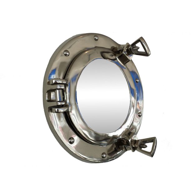 Deluxe Class Chrome Porthole Mirror 8 Decorative Porthole Mirror Walmart Com Walmart Com