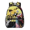 thumbnail image 1 of Goofa The Nightmare Before Christmas Pattern Casual Backpack for School & Travel – Lightweight Ergonomic Backpack with Laptop Compartment, Multiple Pockets-One Size, 1 of 5