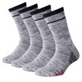 thumbnail image 1 of Yoyoo 4 Pyyoors Chaussettes de Randonnée, Multi-pack Chaussettes Rembourrées pour Loisirs Extérieurs (Gris - Crew), 1 of 5