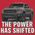 thumbnail image 3 of 702 HP Power Pickup Truck Unisex Hoodie American 4x4 Offroad 1500 V8 Performance, 3 of 7