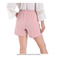 thumbnail image 2 of Short George Talla G de Manta Liso Rosa, 2 of 4