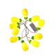 thumbnail image 2 of KAKOWELY Guirnalda de luces LED parpadeantes con forma de piña para dormitorio, interior y exterior (3 m, 20 bombillas), 2 of 4