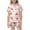 D White, variant on Pajamas for Girls Heart Print Valentine's Day Pajama Set Short Sleeve Button Down Top and Shorts Two Piece Sleepwear Soft White 3 Years-4 Years