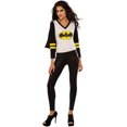 thumbnail image 1 of DC Comics Batgirl Sporty Tee Adult Costume T-Shirt, 1 of 2