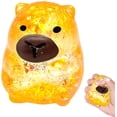 thumbnail image 3 of Sktrjpolfis Capybara Shape Squishy Toy, Realistic Capybara Design, Slow Rising Fidget Toy for Anxiety Relief, 3 of 6