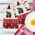 thumbnail image 3 of Tuelaly Christmas Kitchen Towels and Dishcloths,Merry Christmas Tree Snowman Dish Towels,Gnome Red Buffalo Plaid Truck Holiday Tea Hand Towels Housewarming Gifts for New Home Bathroom Decorations, 3 of 9