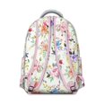thumbnail image 3 of "Sunflower Bliss Backpack - Fashionable Floral Print Bookbag for College Girls, Features Spacious Main Compartment & Side Pocket for Essentials", 3 of 6