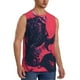 thumbnail image 2 of Fotbe Rock Skull Guitarist Men's Camiseta sin Mangas Estampada para Hombres, Playera Casual para Gimnasio, Entrenamiento, Playa-Large, 2 of 7
