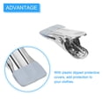 thumbnail image 4 of Uxcell 30Pack Stainless Steel Clothespins Multipurpose Clothes Pins Laundry Clips, Gray, 4 of 6