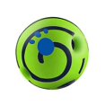 thumbnail image 1 of Glow - Bouncing and Sounding Dog Ball - All Species Sizes - Made of Vinyl - Flexible and Durable - Battery-Free - 14, 1 of 5