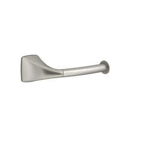 KOHLER Maxton Brushed Nickel Surface Mount Single Post With Arm Toilet Paper Holder