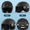 thumbnail image 2 of Casco de vehículo eléctrico grande para hombre, medio casco Universal, batería, motocicleta, cuatro estaciones, certificación 3C, tamaño grande, 2 of 5