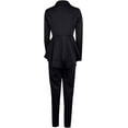thumbnail image 6 of QIUYI Formal Pantsuits for Women Evening Party Wedding Guest 2 Piece Outfits Sets Work Office Casual Dressy Pant Suits, 6 of 7