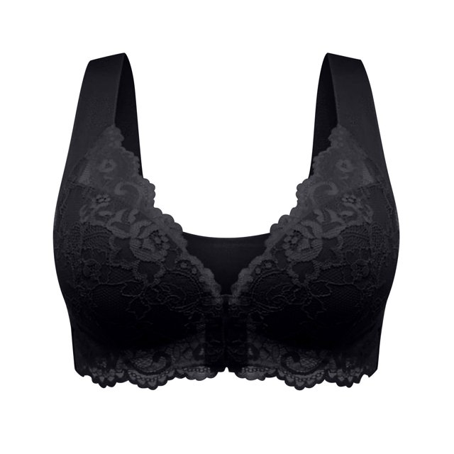 Front Closure Bras For Women Push-Up Shaping Brapost-Front Buckle Sports Bra For Easy Closure & Clearance