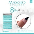 thumbnail image 3 of Tratamiento antienvejecimiento 8 en 1 con base regeneradora de uñas MASGLO, 3 of 4