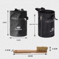 thumbnail image 1 of Magnesium Powder Storage Bag Climbing Chalk Bag with Brush for Bouldering Weightlifting, 1 of 5