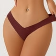 thumbnail image 2 of Sngxgn Womens Underwear Lace Panties High Waisted Ladies Brief for Women(Purple,S), 2 of 7