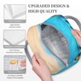thumbnail image 3 of Fotbe Boards and Beach Bolsa de Almuerzo con Estampado, Lonchera Aislada, Contenedor de Comida Reutilizable Tipo Cooler a Prueba de Fugas, 3 of 6