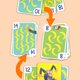 thumbnail image 2 of Melon Rind Jump 2 Juego de matemáticas para niños (mayores de 6 años) Juego de cartas múltiplos de 2: animado juego de matemáticas para niños Perfecto para las noches de juegos navideñas, 2 of 6
