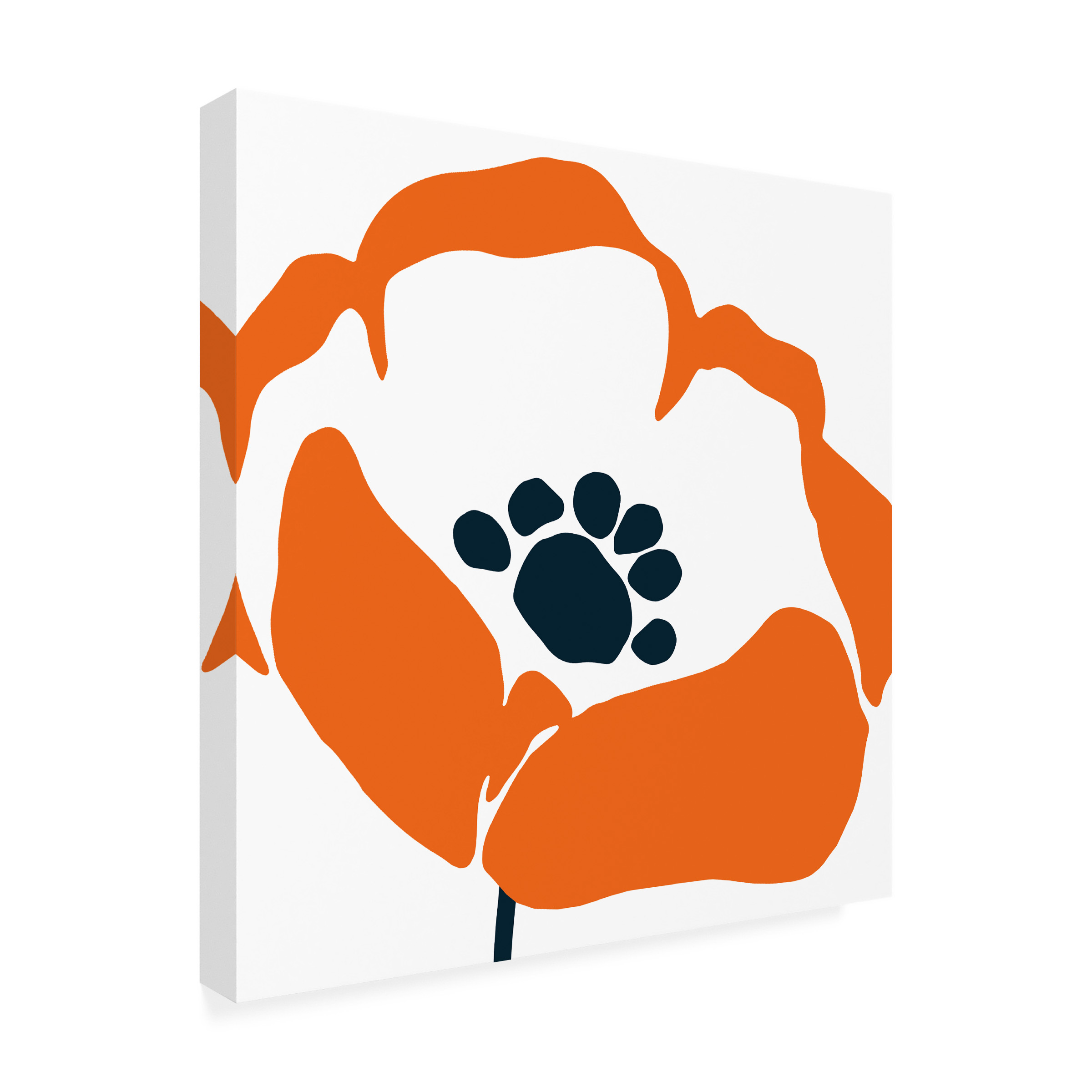 Trademark Fine Art 'Pop Art Floral III' Canvas Art by Wild Apple Portfolio