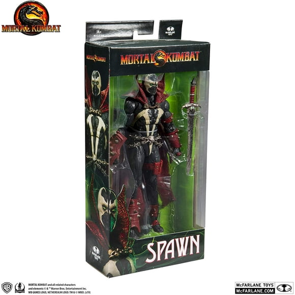 Mortal Kombat Figurine Articulée de 7 Pouces Spawn - Spawn avec Épée
