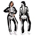 thumbnail image 1 of Mono de maternidad Tipsy Elves para mujer con forma de esqueleto, diseño de esqueleto, talla XL, 1 of 6